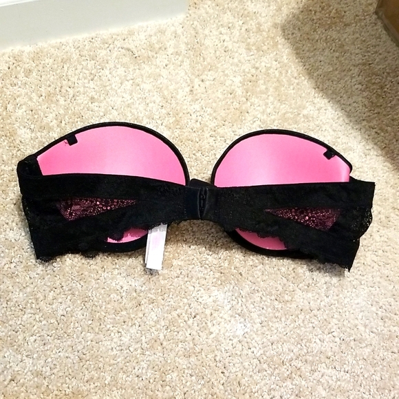Pink bra strapless - Picture 4 of 5